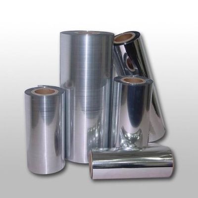 25um metalizowana próżniowo folia CPP, srebrna folia opakowaniowa z nadrukiem