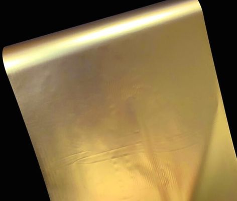 Złota holograficzna folia projekcyjna, folia do projekcji okiennej 100 mikronów