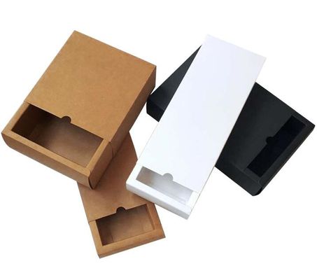 Pudełko do pakowania z szufladą na szalik