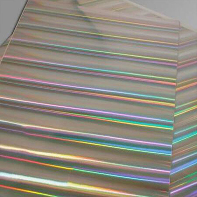 Transfer Pet Metalizowany papier holograficzny / karton do druku i pakowania