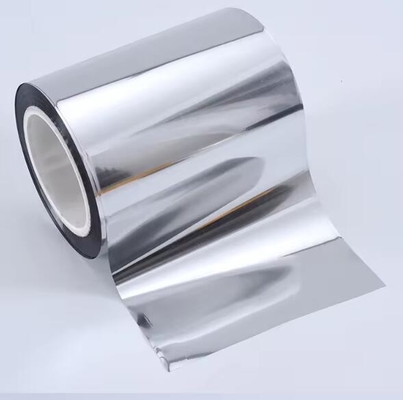 Zastosowane srebrne / kolorowe 12 mikronów AL PET laminating film roll dla opakowań węża