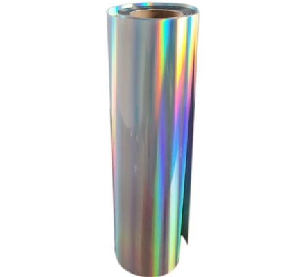 Laserowa kolorowa folia samochodowa, samoprzylepne pisma laserowe Pvc naklejki samochodowe, naklejki natychmiastowe pokryte aluminium