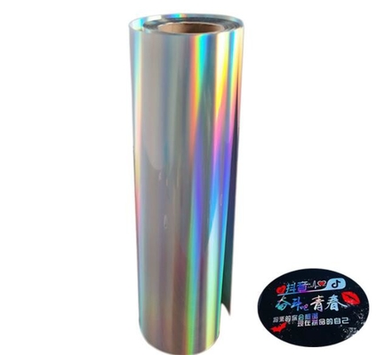 Laserowa kolorowa folia samochodowa, samoprzylepne pisma laserowe Pvc naklejki samochodowe, naklejki natychmiastowe pokryte aluminium