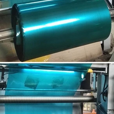 Przejrzystość PVC Twist Film, Rainbow Film For Candy Wrapping, Twist Film Candy Packaging Film Iridescent Film