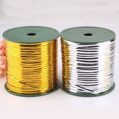 Sprzedaż hurtowa 6-15cm Złoty i srebrny kabel, chleb, żywność darmowe kolorowe kabel, uszczelniające liny twist