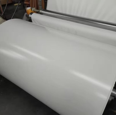 Biały, twardego koloru, biały papier foliowy PU do pleców sklejki i desek MDF, papier dekoracyjny do mebli