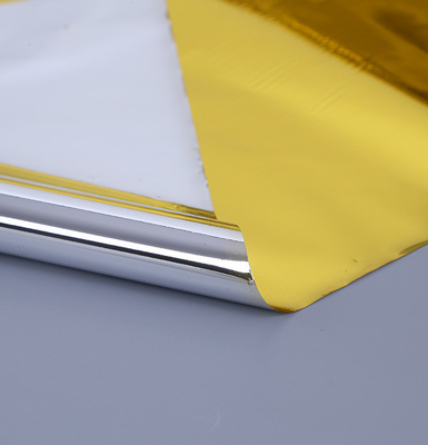 Kolorowe złoto 12mic PET Film Aluminizowany wysokiej temperatury odporny