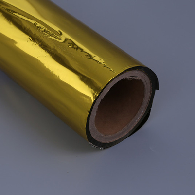Kolorowe złoto 12mic PET Film Aluminizowany wysokiej temperatury odporny