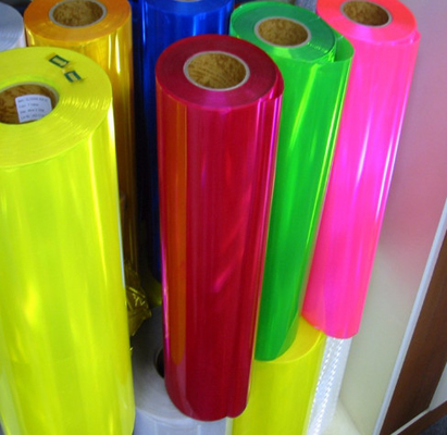 Klej miękki PVC Film przezroczysty Kolorowy PVC Zmrażony Kolorowy Glinkowy Klej PVC Film