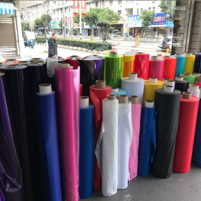Klej miękki PVC Film przezroczysty Kolorowy PVC Zmrażony Kolorowy Glinkowy Klej PVC Film