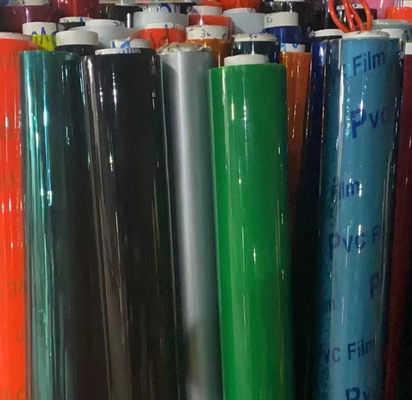 Klej miękki PVC Film przezroczysty Kolorowy PVC Zmrażony Kolorowy Glinkowy Klej PVC Film