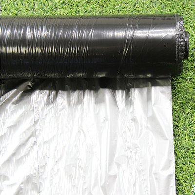 Srebro Czarne 25um/30um/35um UV Mulch Plastic Film for Agriculture