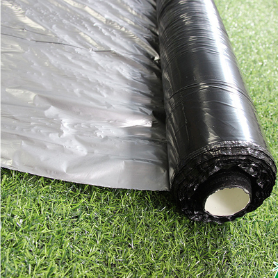 Srebro Czarne 25um/30um/35um UV Mulch Plastic Film for Agriculture