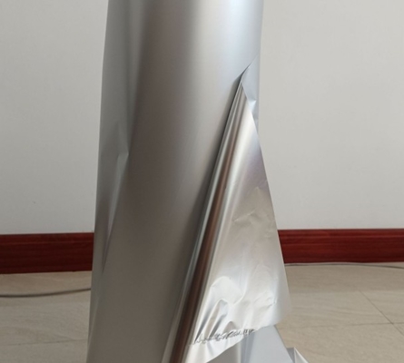 PET folia matowa z aluminium, obustronna folia matowa z aluminium, folia yin-yang, półaluminiowana folia