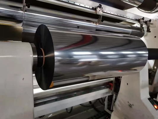 PET aluminiowy film próżniowy aluminiowy film cpp film matowy film lekki aluminium podwójna korona 12um