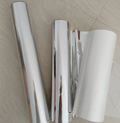 PET aluminiowy film próżniowy aluminiowy film cpp film matowy film lekki aluminium podwójna korona 12um