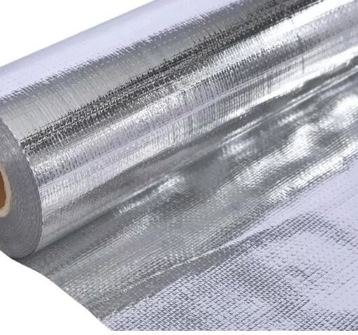 Jednorazowa lub podwójna odblaskowa tkanina z folii aluminiowej o oparciu tkanina z izolacji cieplnej