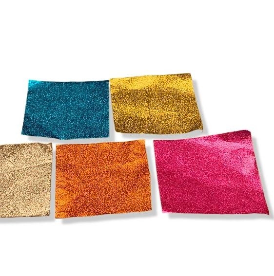 Wykonane na zamówienie kolorowe folia aluminiowa powlekana woskiem do czekoladowego papieru opakowaniowego folia aluminiowa