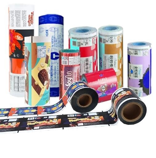 Niestandardowa drukowanie 110mic.100mic PET+al+pe film na rolce dla Food Packaging Bag