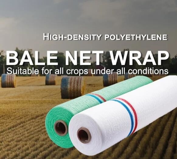 Dziewicze HDPE Rolnictwo Silage Bale Wrap Net, Round Bale Feeder Net Haylage Bale Warp Net
