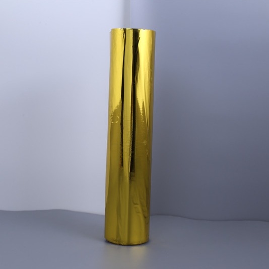 Kolorowe złoto 12mic PET Film Aluminizowany wysokiej temperatury odporny