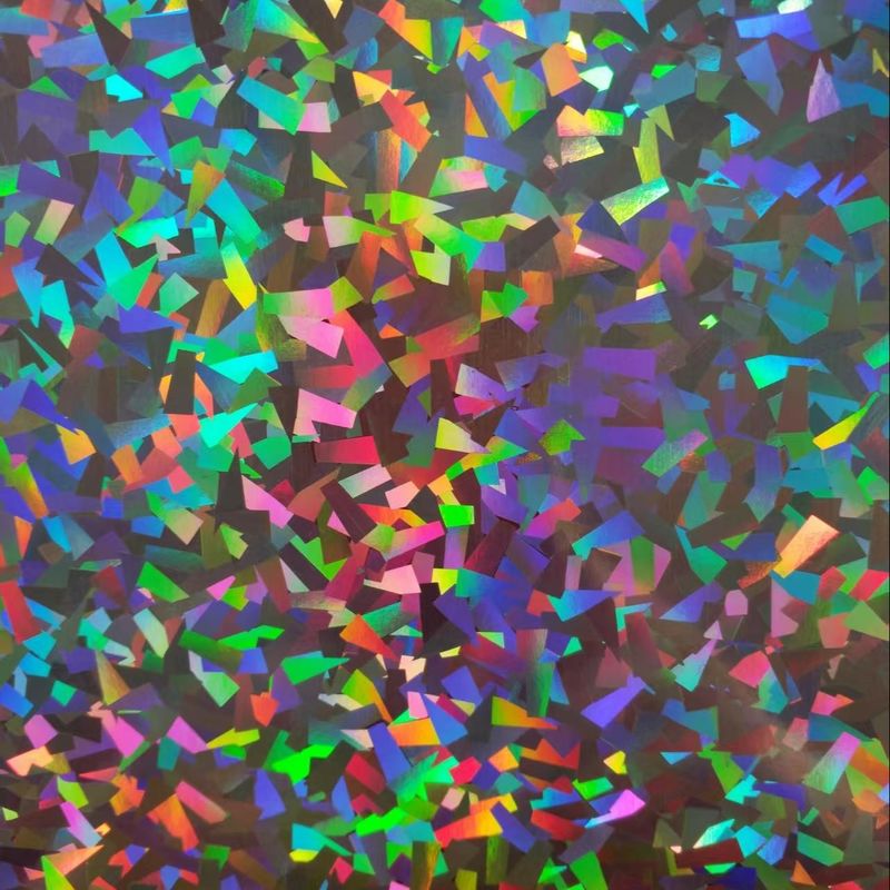 12mic PET/17mic bopp holograficzna metalizowana powłoka wstępna